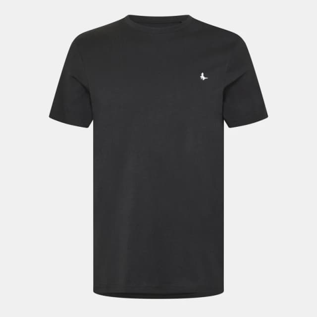 Jack Wills Sandleford T-Shirt Mens Black male 2XS