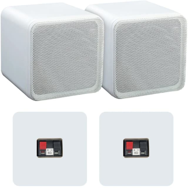 Loops Wireless Bluetooth Amplifier & 80W Bookshelf Speaker Kit Surround Sound HiFi Amp Multi unisex