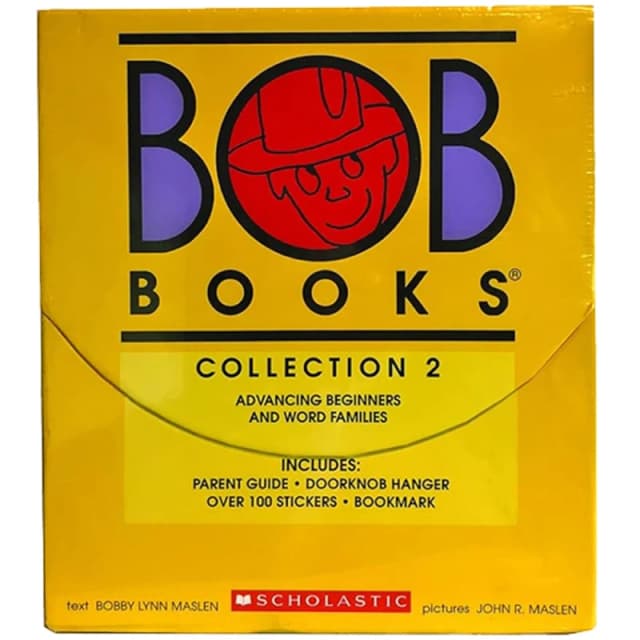 Bob Books Collection 2 Advancing Beginners And Word Families Collection Bobby Lynn Maslan Books