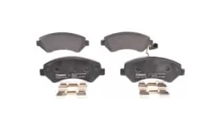 Bosch Brake pad set with integrated wear sensor 0 986 494 589 Brake pads,Brake pad set, disc brake FIAT,PEUGEOT,CITROEN