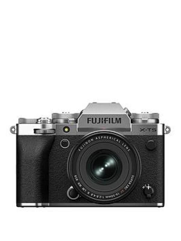 Fujifilm X-T5 Mirrorless Camera with FUJINON XF 16-50 mm f/2.8-4 R LM WR Lens - Silver/Grey 4547410544107