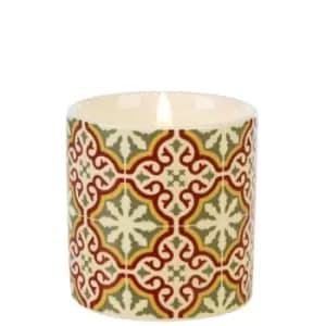 Fired Earth Emperor's Red Tea Scented Candle