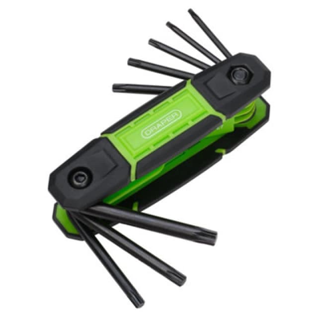 Draper 31256 Folding Tx-Star Key Set (8 Piece)