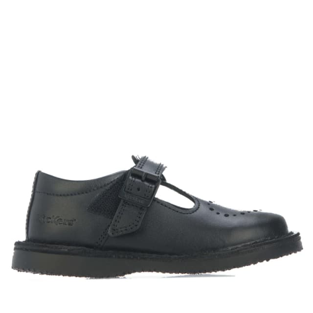Kickers Kopi Heart Shoe - Black 5 infant