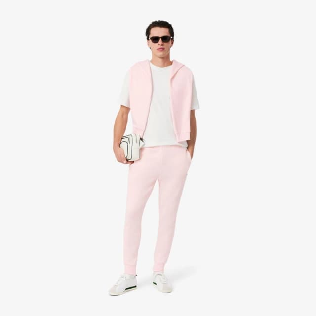 Lacoste Fleece Tracksuit Bottoms Flamingo male XS