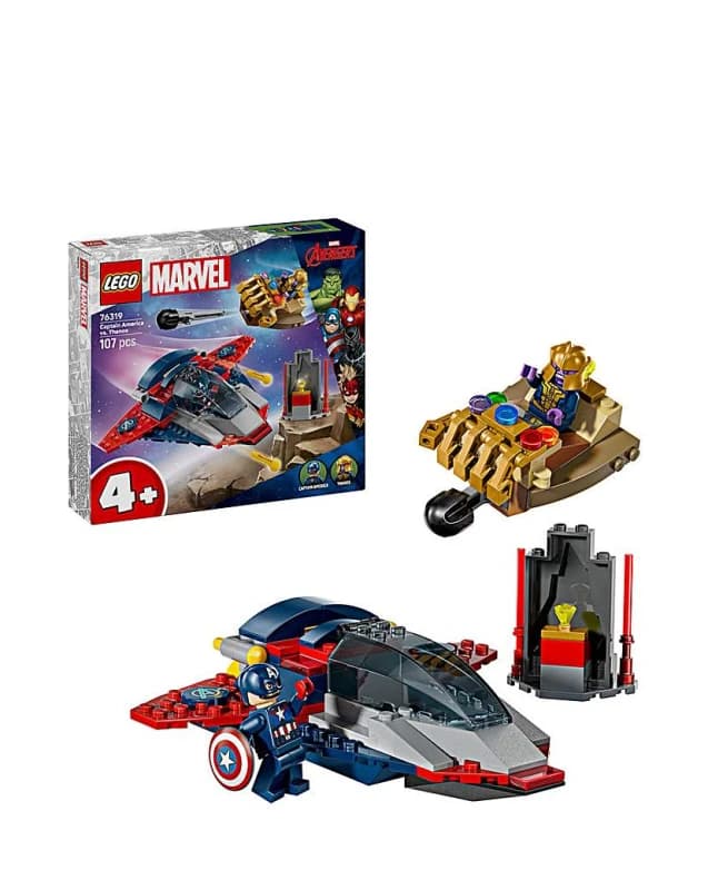 LEGO Marvel Super Heroes LEGO Marvel Captain America vs. Thanos, - LEGO Marvel Super Heroes Male TC77001