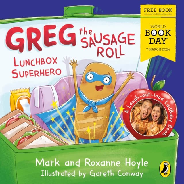 Greg the Sausage Roll: Lunchbox Superhero by Mark Hoyle A World Book Day 2024 mini book Paperback Mark Hoyle Books