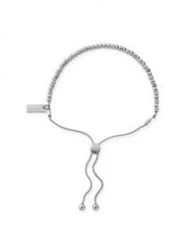 Chlobo Chlobo Sterling Silver Dainty Mini Disc Pumpkin Adjuster Bracelet