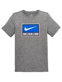 Nike Older Boys Air Tee Grey Size L12 13 Years