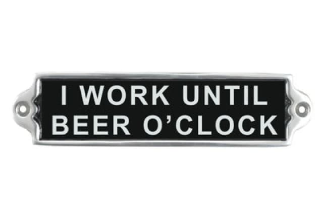 Minster Wall Plaque - Aluminium - L1 X W20 X H6 Cm