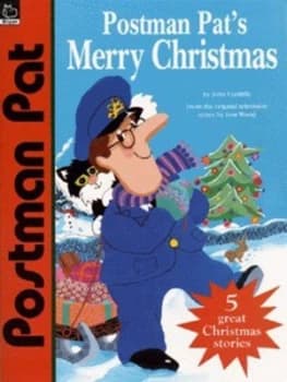 Postman Pats Merry Christmas by John Cunliffe and Ivor Wood Book