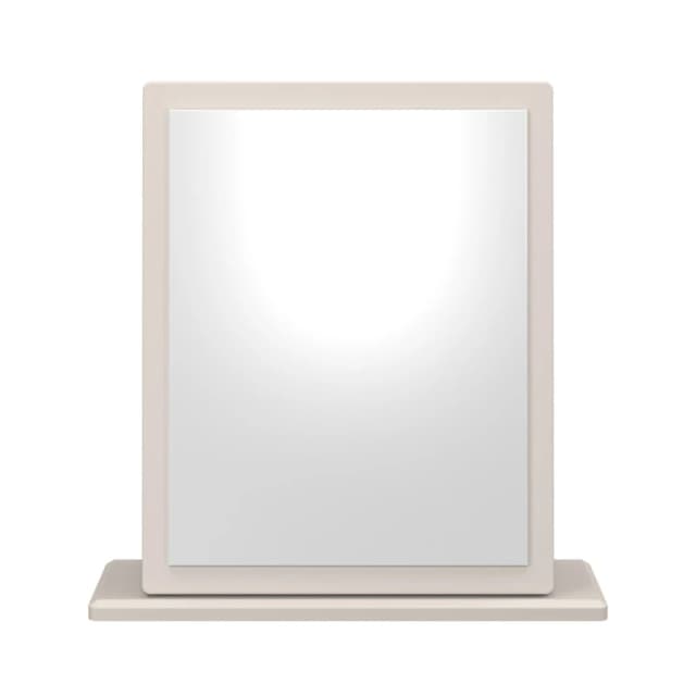 Santander Beige Rectangular Freestanding Framed Mirror, (H)50Cm (W)47.8Cm