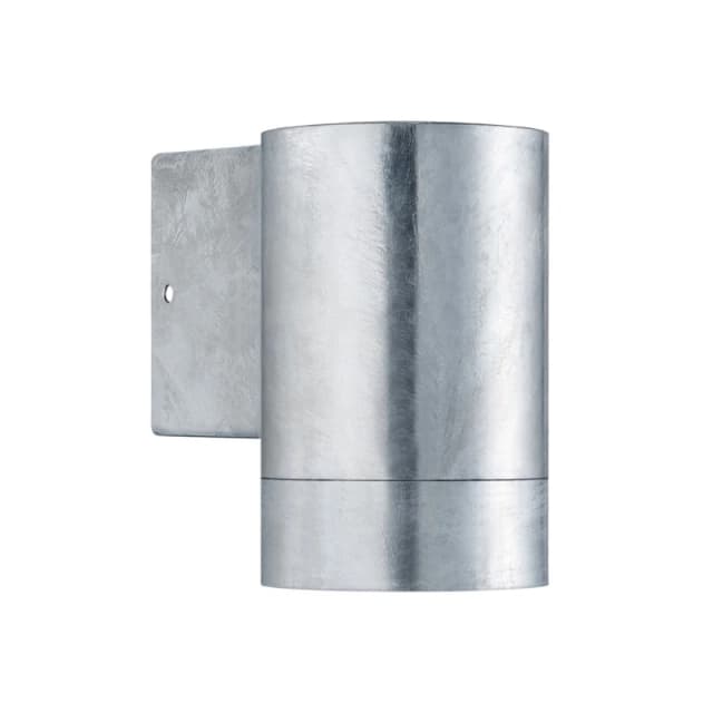 Nordlux Tin Maxi Outdoor Wall Light in Galvanized (Height) 12.5cm Silver unisex