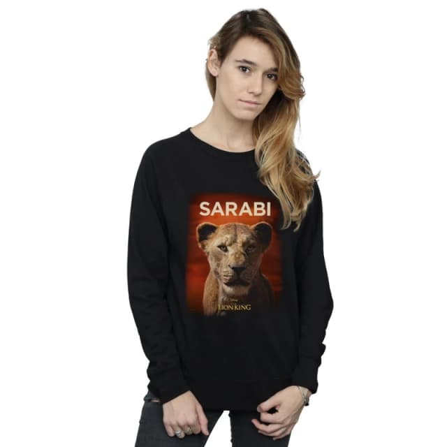 Disney The Lion King Movie Sarabi Poster Sweatshirt Black female