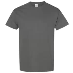 Gildan Mens Heavy Cotton Short Sleeve T-Shirt (2XL) (Charcoal)