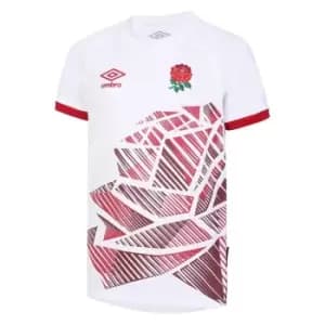 Umbro England Rugby 7s Home Shirt 2022 2023 Juniors - White