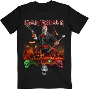 Iron Maiden - Legacy of the Beast Live Album Unisex Large T-Shirt - Black