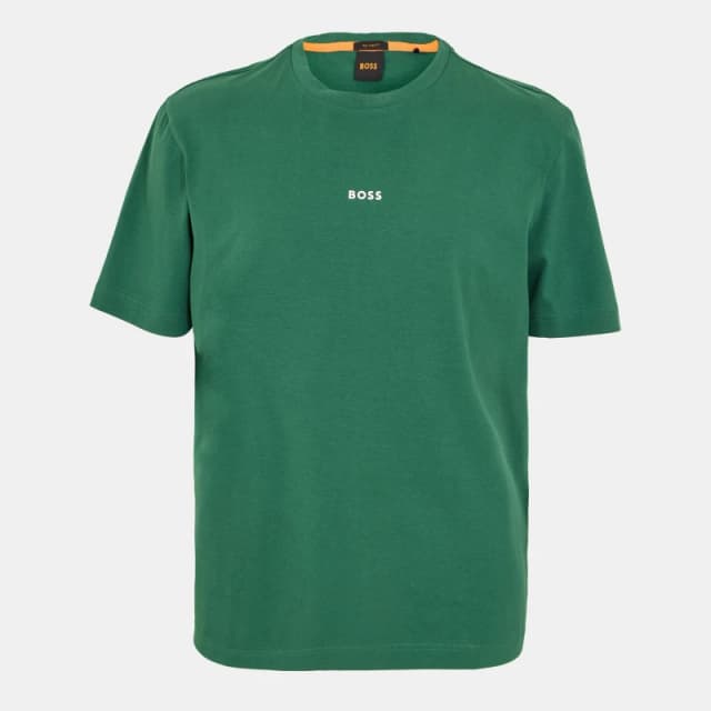 Boss Mens Oversized T-Shirt Open Green male XS
