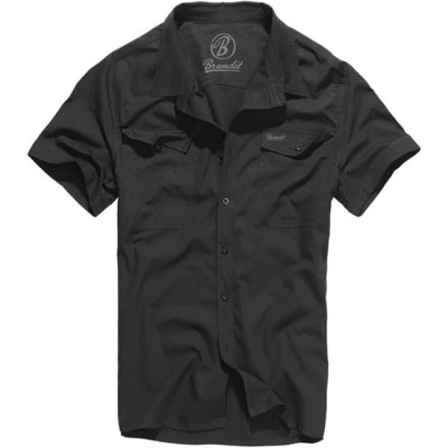 Brandit Roadstar Shirt Black Size Xxxxx Large