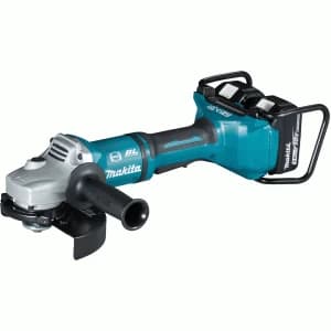 Makita DGA700 Twin 18v Cordless LXT Angle Grinder 180mm 2 x 5ah Li ion Charger Case