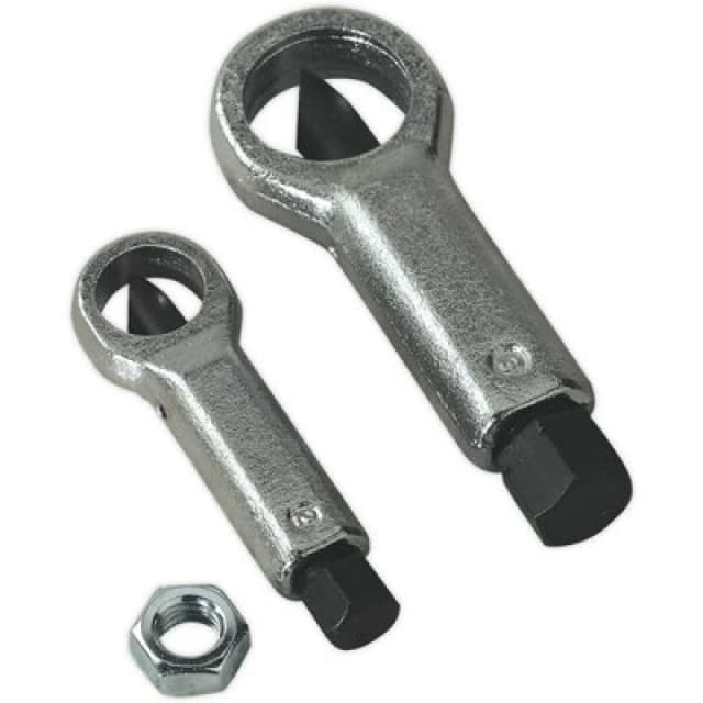 Loops 2 Piece Nut Splitter Set - Hardened & Tempered - Chromoly Steel Blades Metallics