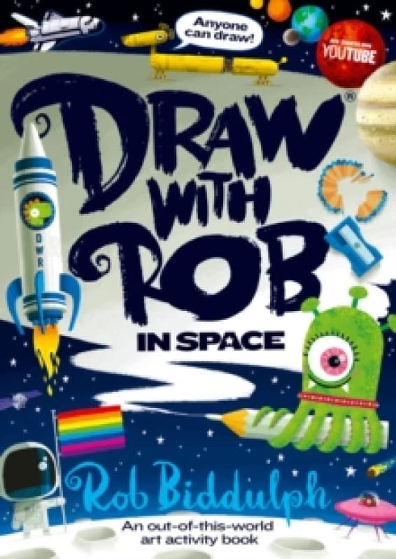 Draw With Rob: In Space Paperback / softback