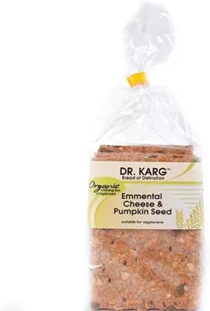 Dr Karg Wholegrain Emmental Cheese Pumpkin Crispbread 200g x 8