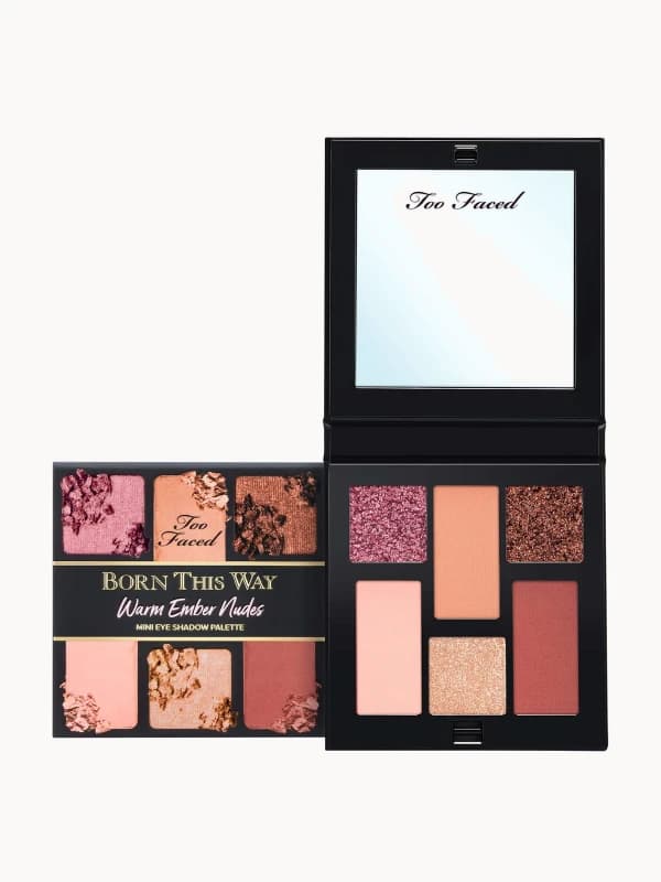 Too Faced Born This Way Warm Ember Nudes Mini Eyeshadow Palette