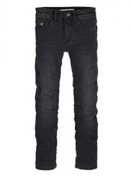 Calvin Klein Jeans Boys Slim Jean - Black