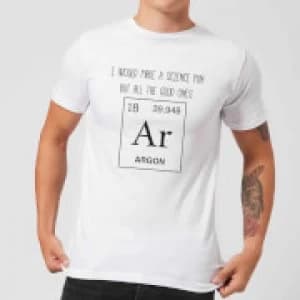 Periodic Pun T-Shirt - White - 3XL