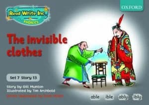 Read Write Inc. Phonics Grey Set 7 Storybooks the Invisible Clothes by Gill Munton Paperback