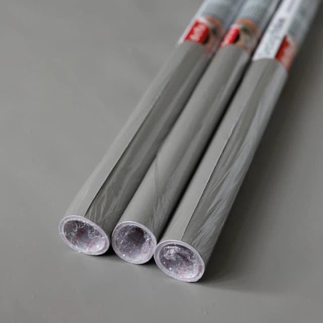 D C Fix dc fix Matt Grey Self Adhesive Vinyl Pack 3 Grey unisex 67X2 PACK3