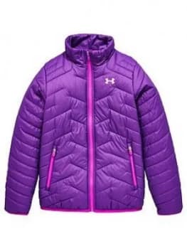 Urban Armor Gear Older Girls Coldgear Reactor Padded Jacket Purple Size 11 12 Years Women