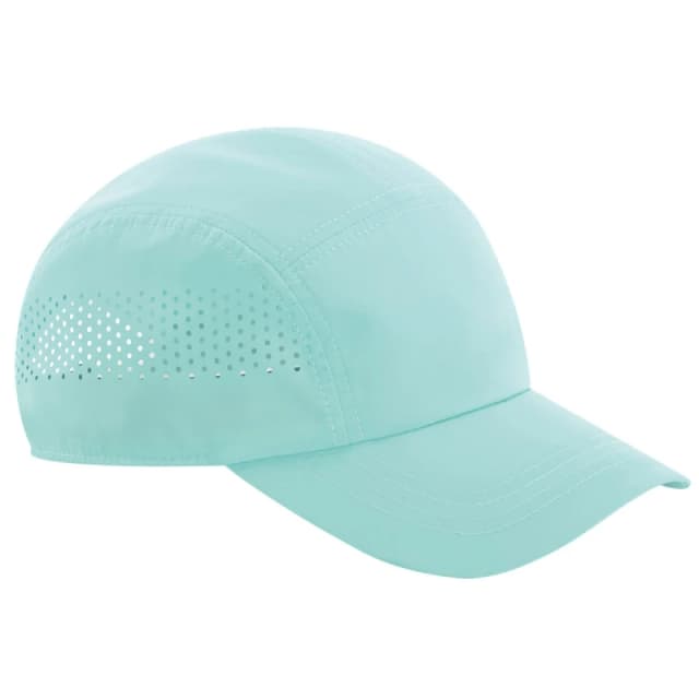 Beechfield Beechfield Technical Running Cap in Aqua One Size Unisex 5063107036667