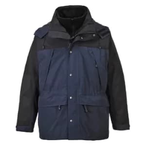 Orkney Mens 3-in-1 Breathable Jacket Navy 2XL