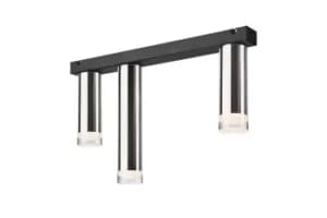 Diego Surface Mounted Downlight Chrome, 3x E27