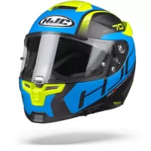HJC RPHA 70 Vias MC2SF Grey Blue Fluo Yellow L
