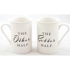 Amore By Juliana Mug Set - The Other Half & The Better Half