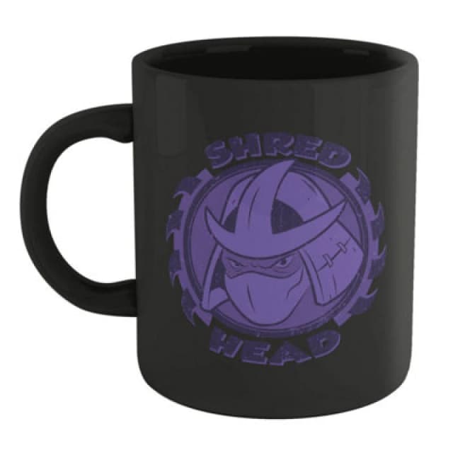 Teenage Mutant Ninja Turtles Teenage Mutant Ninja Turtles Official Shred Head Mug - Black One Size Unisex 5056762888542