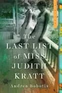 last list of miss judith kratt a novel