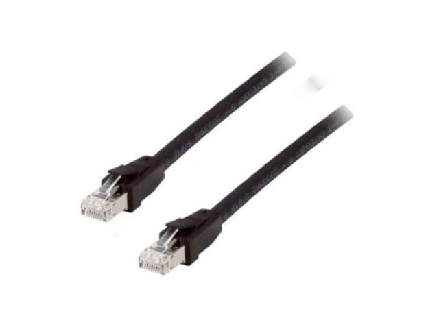 Equip Cat 8.1 S/FTP (PIMF) Patch Cable. LSOH. 2.0m. Black