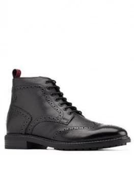 Base Base London Berkley Conrad Leather Brogue Boots