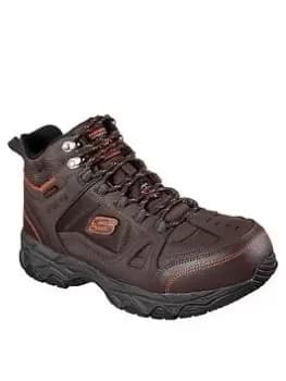 Skechers Ledom Boot - Brown, Size 10, Men