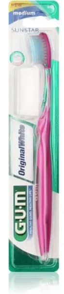 Gum Original White Medium Toothbrush