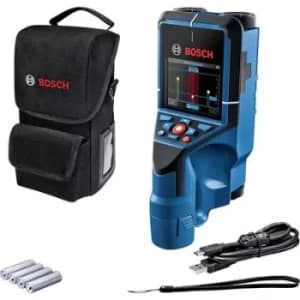 Bosch Professional Detector D-Tect 200 C 0601081600 Locating depth (max.) 200 mm Suitable for Ferrous metal, Wood, Plastic, Non-ferrous metal, Live wi