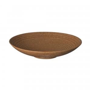 Denby Studio Craft Chestnut Medium Ridged Bowl