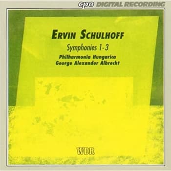 Ervín Schulhoff - Symphonies Nos. 1, 2 & 3 (Albrecht, Philharmonia Hungarica) CD