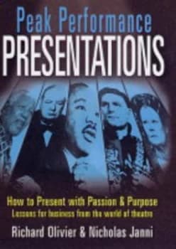 Peak Performance Presentations by Richard Olivier and Nicholas Janni Paperback