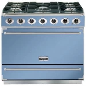 Falcon F900SDFCANG 87430 90cm Single Cavity Dual Fuel Range Cooker - C Blue