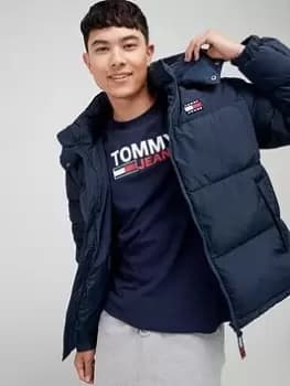 Tommy Jeans Tjm Alaska Padded Jacket - Twilight Navy, Twilight Navy, Size XS, Men